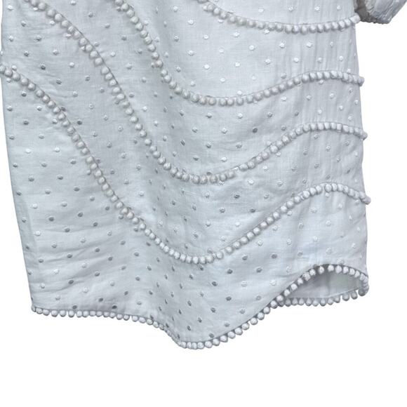 Zimmermann Cream Off-Shoulder Midi Dress - Picture 6 of 14